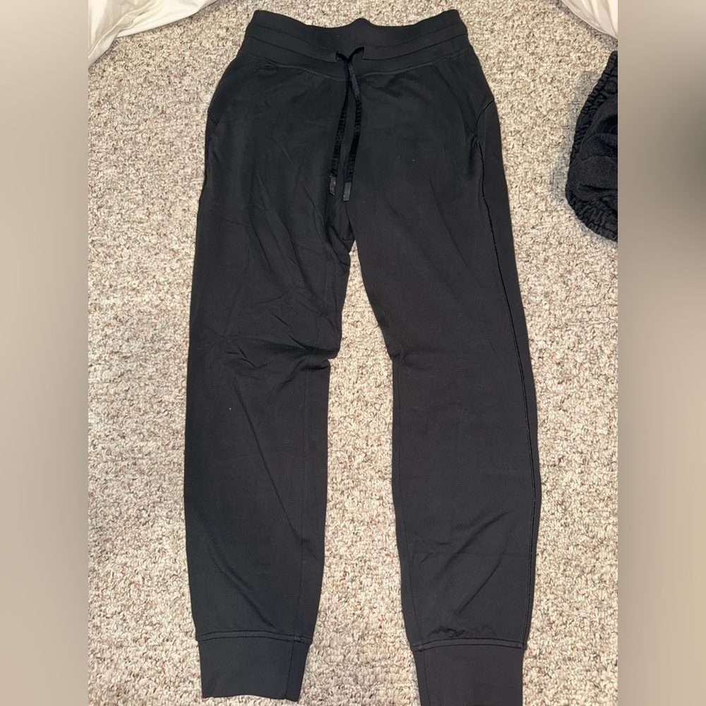 lululemon athletica Black Track Joggers
